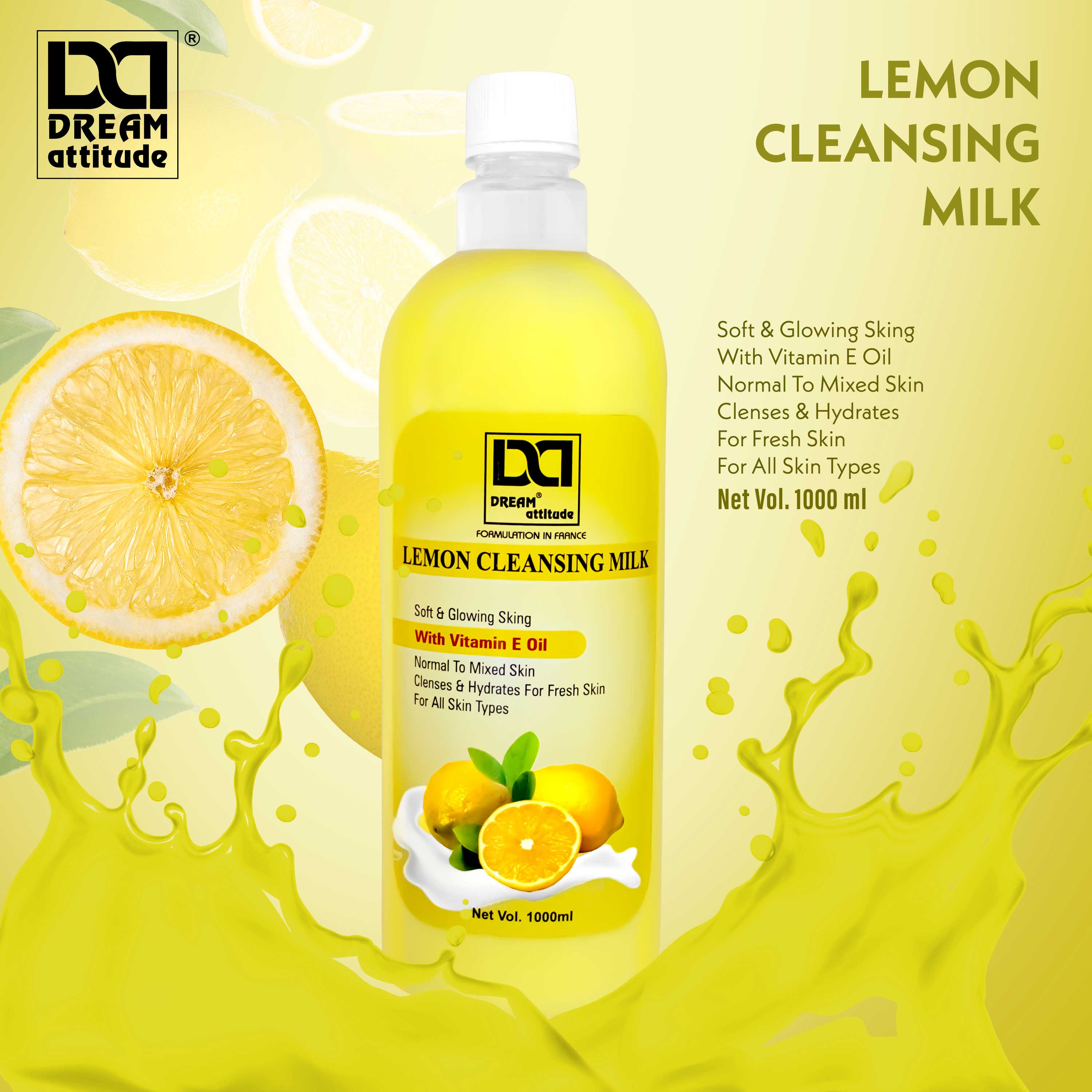 Lemon Cleansing Milk [900ML]  [500ML] - Image 8 - DREAM Attitude