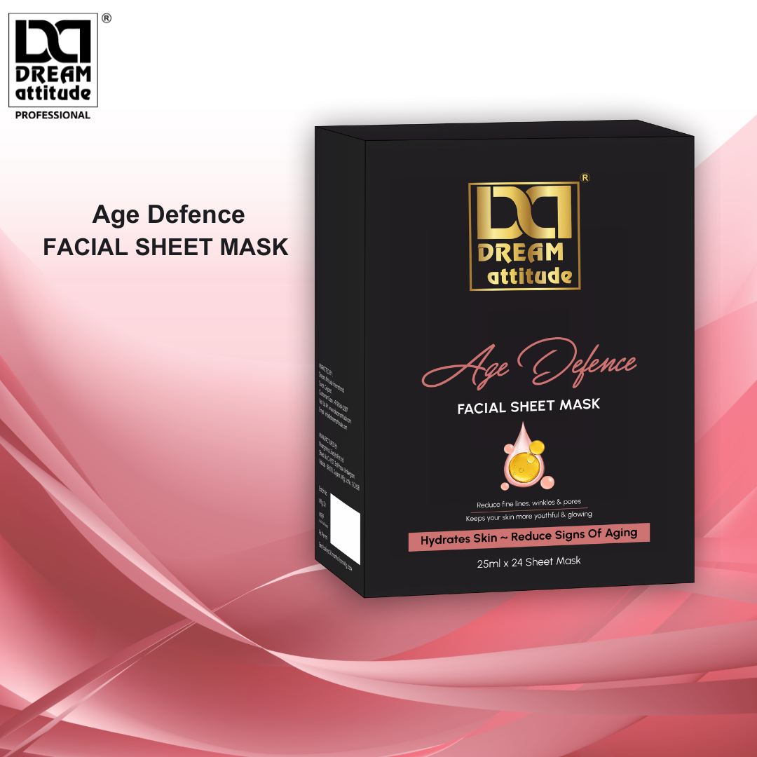 Age Defence Facial Sheet mask - Image 3 - DREAM Attitude