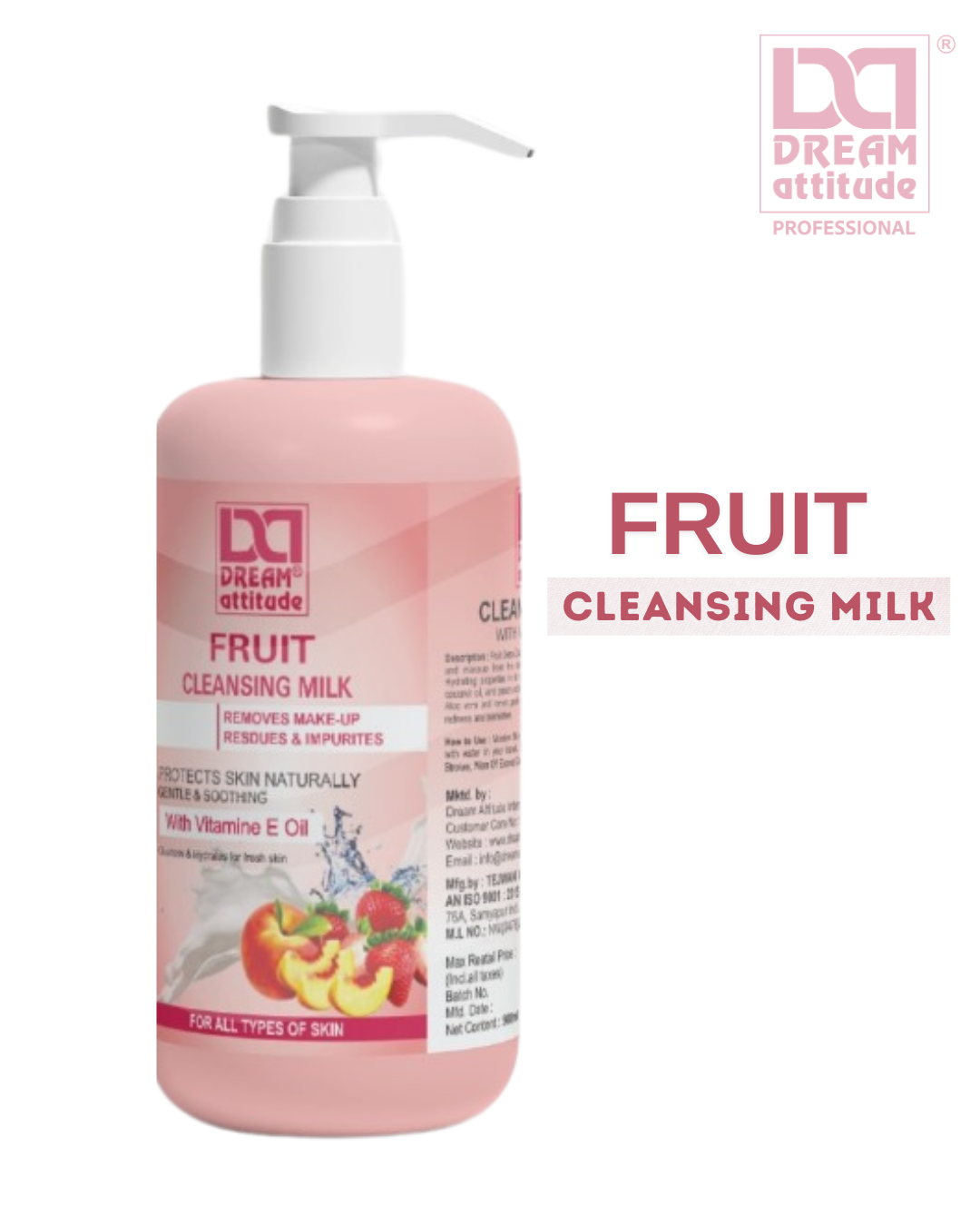 Mix Fruit Cleansing Milk [900ML] [500ml] - Image 6 - DREAM Attitude