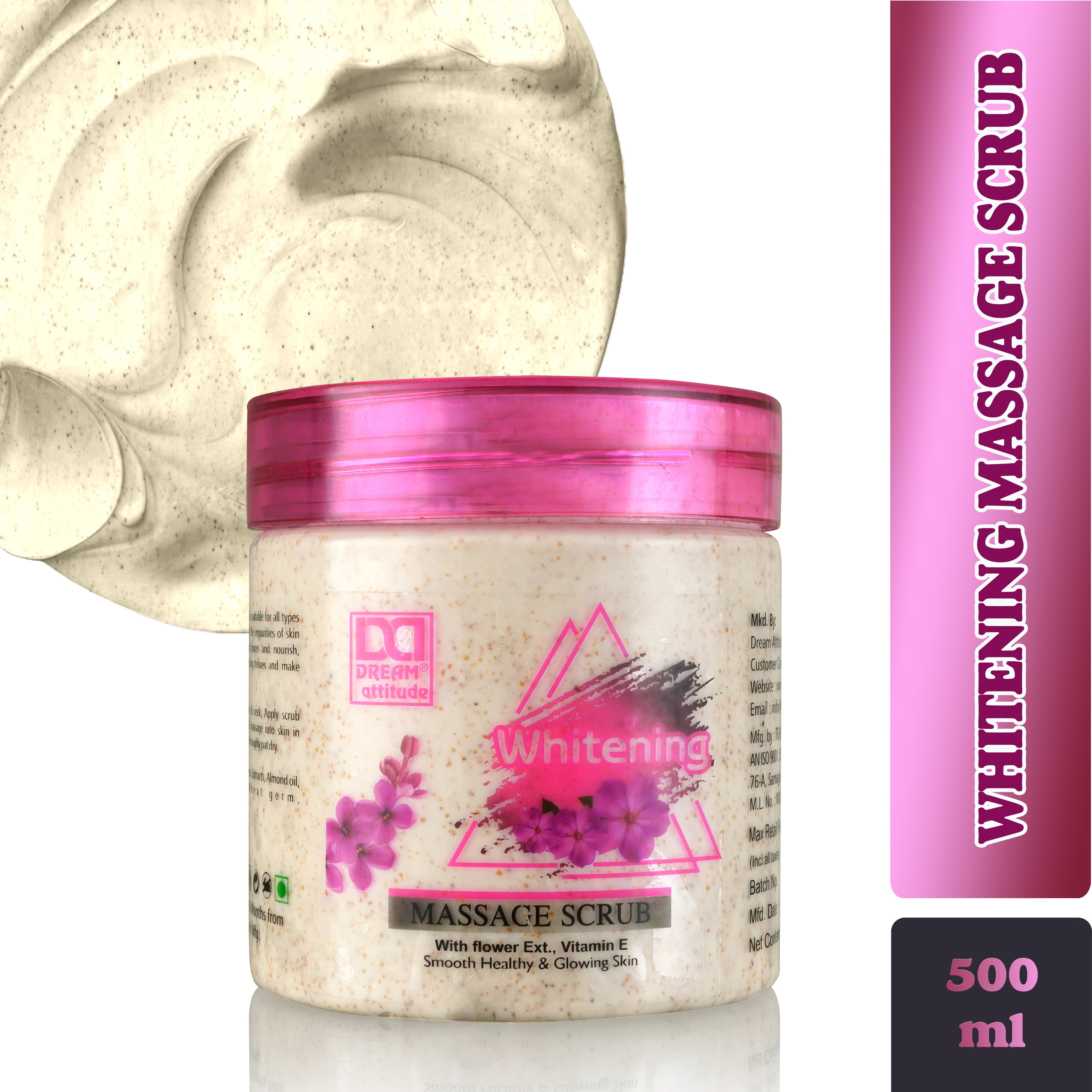 DREAM attitude Skin Whitening Massage Scrub: Radiant Complexion and Luxurious Exfoliation - Image 3 - DREAM Attitude