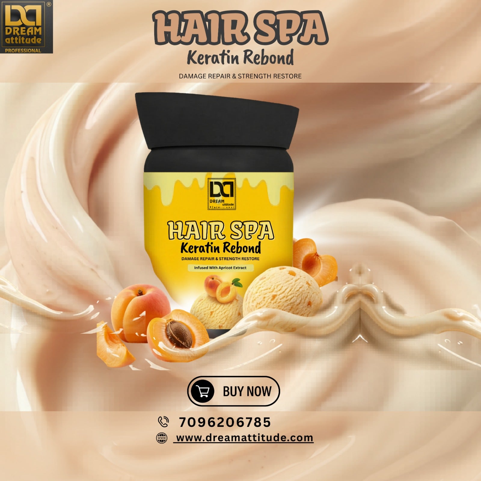 KERATIN REBOND HAIR SPA - Image 3 - DREAM Attitude