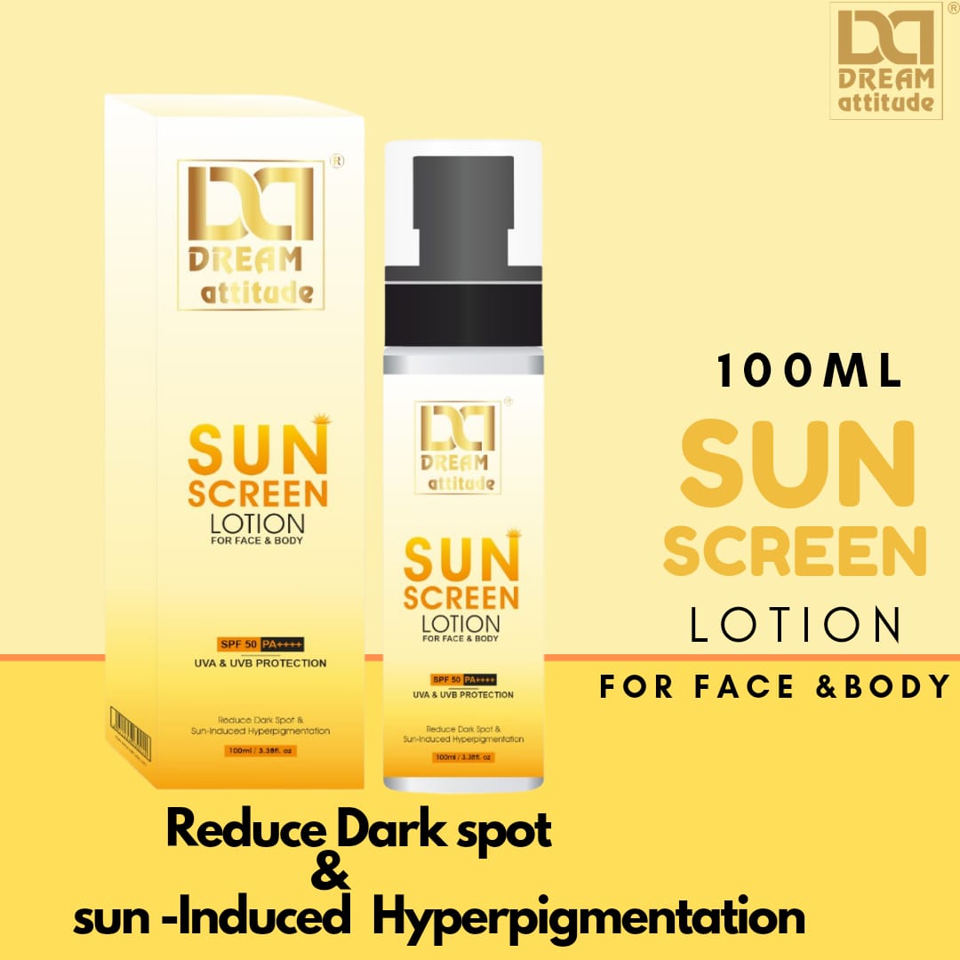 Sunscreen Lotion | Face & Body [100ml] - Image 4 - DREAM Attitude