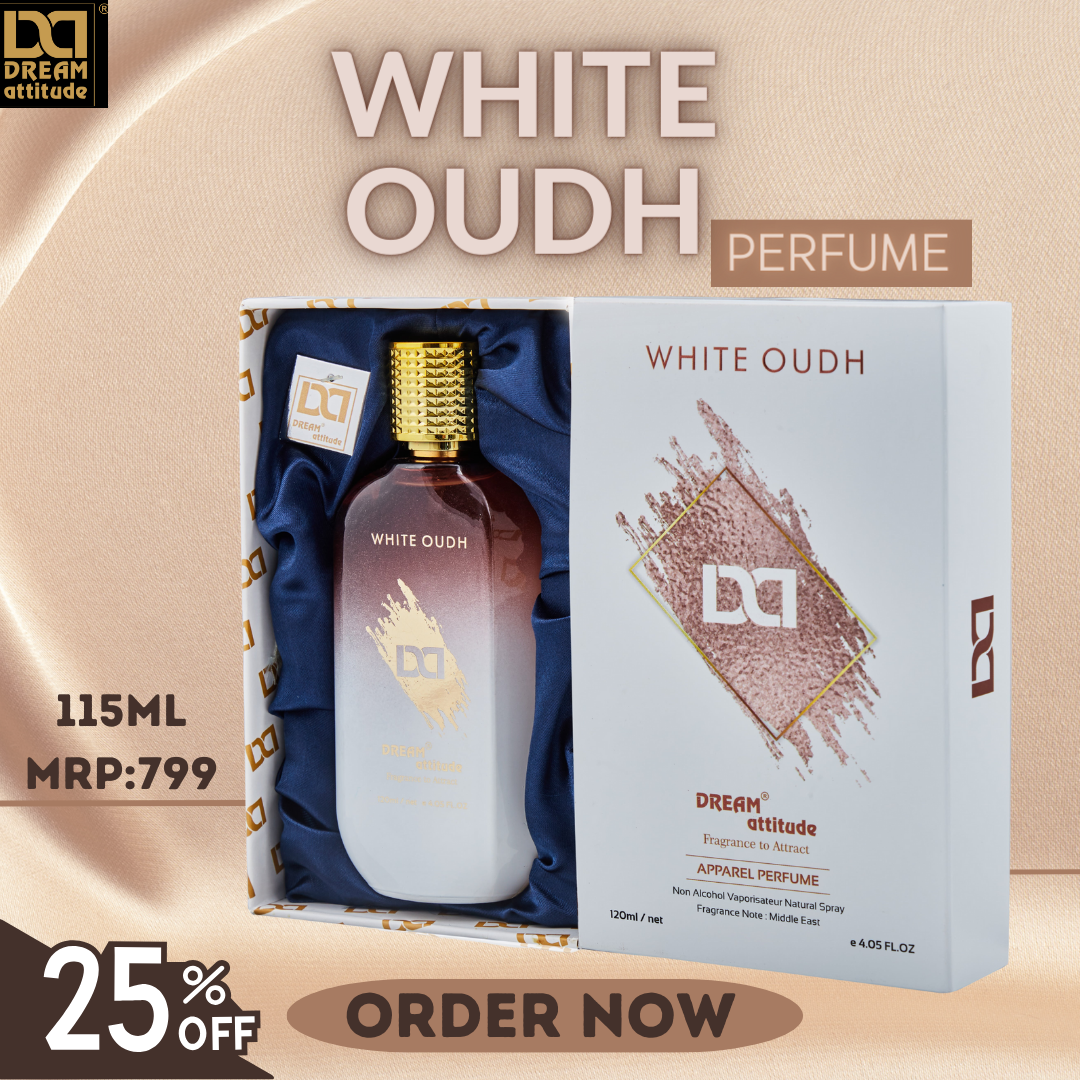 DREAM attitude White Oud Perfume: Opulent Essence and Refined Elegance - Image 3 - DREAM Attitude