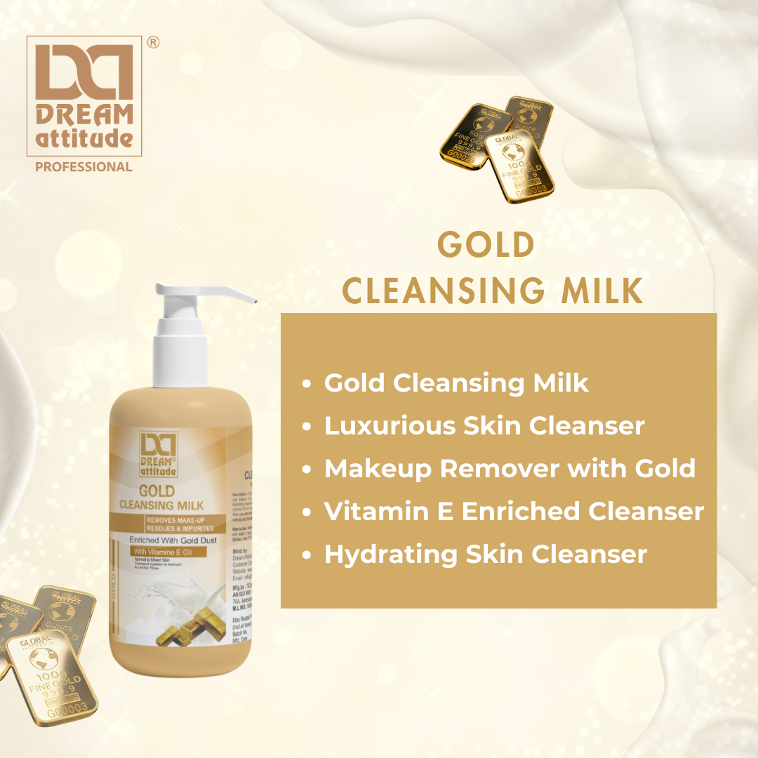 Gold Cleansing Milk [900ML] [500ml] - Image 8 - DREAM Attitude