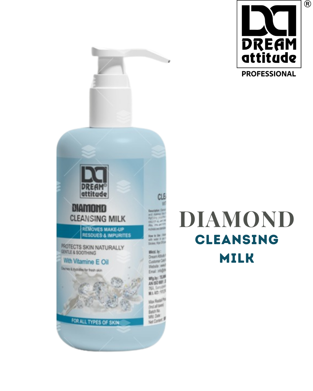 DIAMOND CLEANSING MILK [900ML] [500ML] - Image 4 - DREAM Attitude