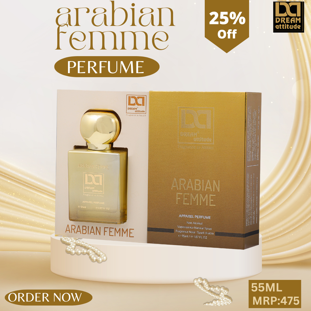 DREAM attitude Arabian Femme Perfume: Exotic Fragrance for Everyday Opulence - Image 3 - DREAM Attitude
