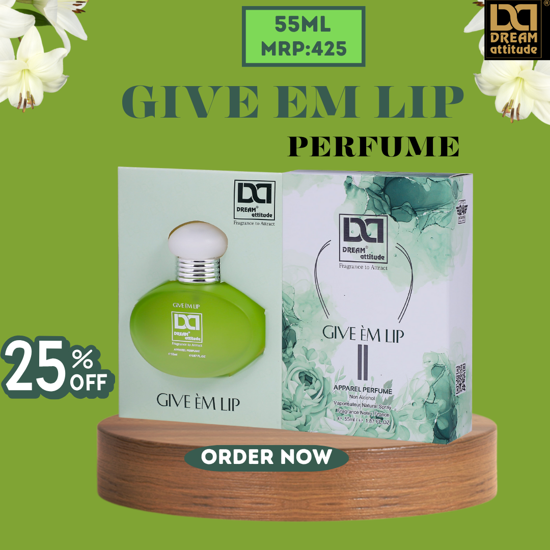 DREAM attitude Give Em Lip Perfume: Bold Fragrance for Empowered Style - Image 3 - DREAM Attitude