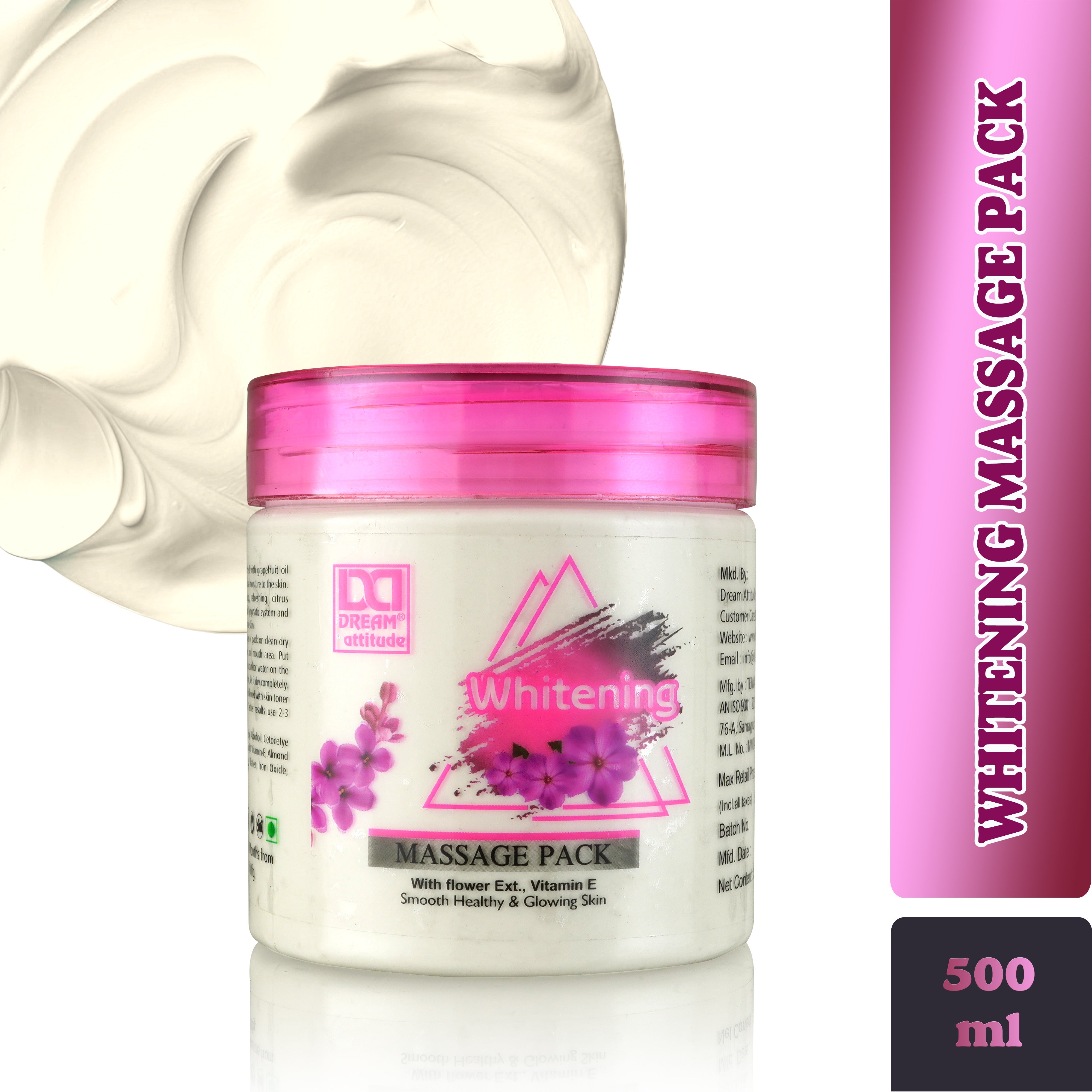 DREAM attitude Skin Whitening Massage Pack: Transformative Skincare for Radiant and Fairer Skin - Image 2 - DREAM Attitude