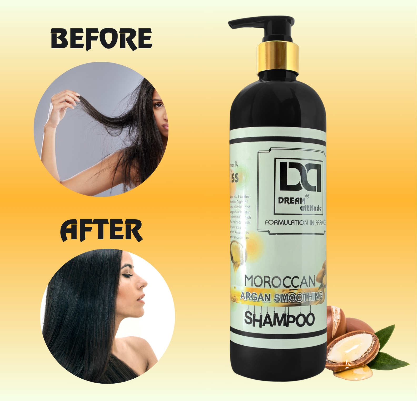 Moroccan Argan Shampoo | for Dry Scalp| and Hair Loss | - Image 11 - DREAM Attitude
