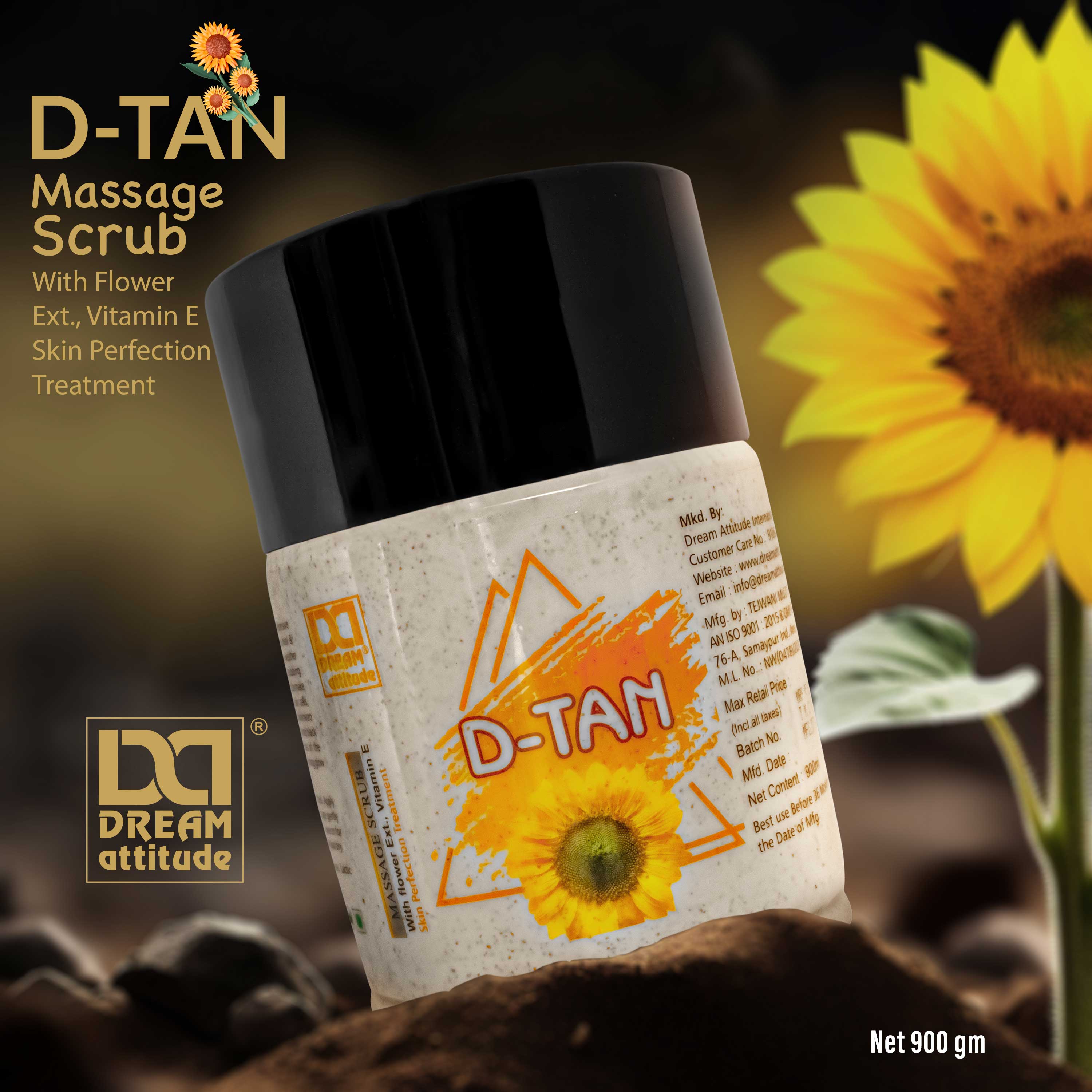 DREAM attitude De-Tan Massage Scrub - Image 3 - DREAM Attitude