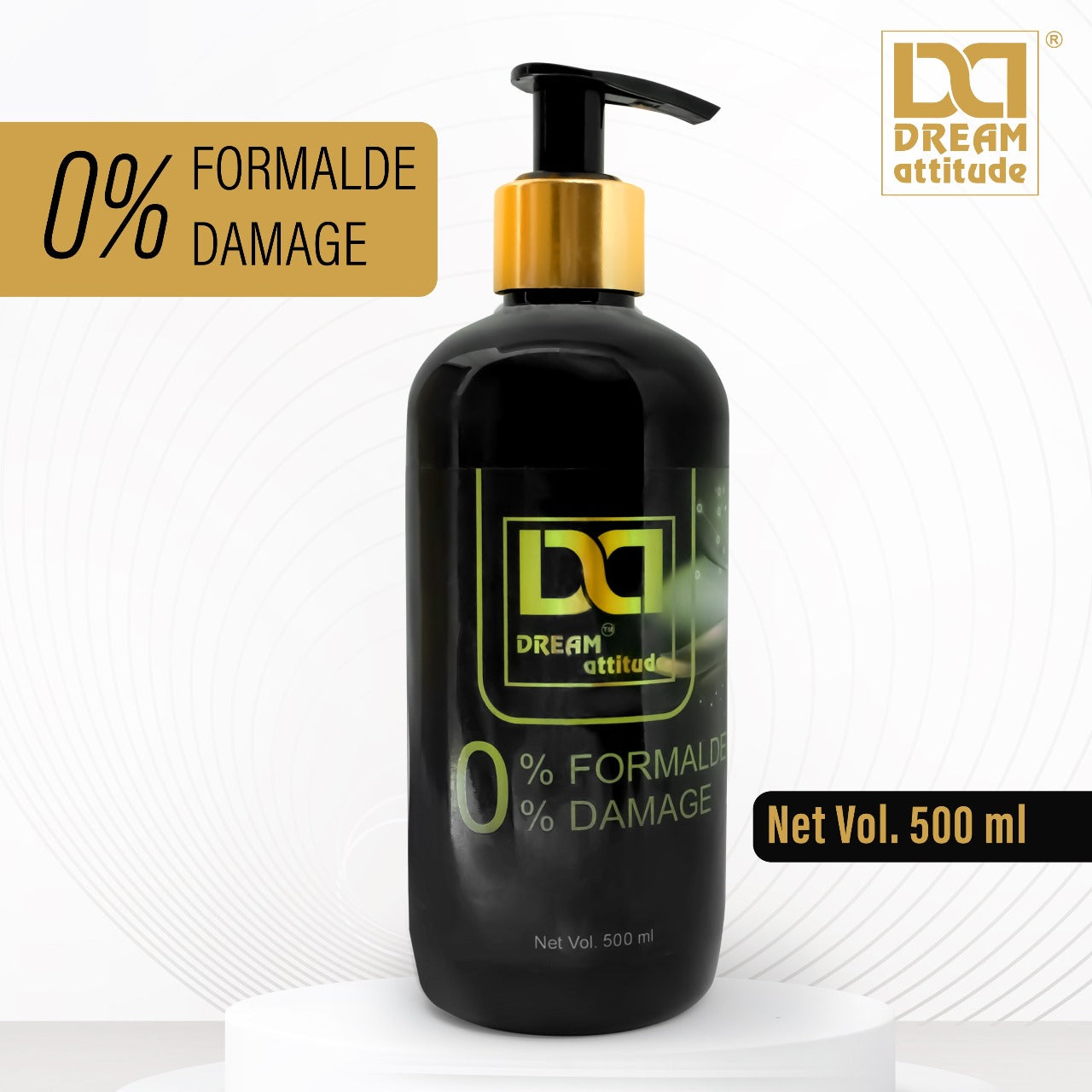 Dream Attitude Keratin Hair Treatment - Silky-Smooth Locks with Moroccan Argan Oil [500ml] - Image 4 - DREAM Attitude