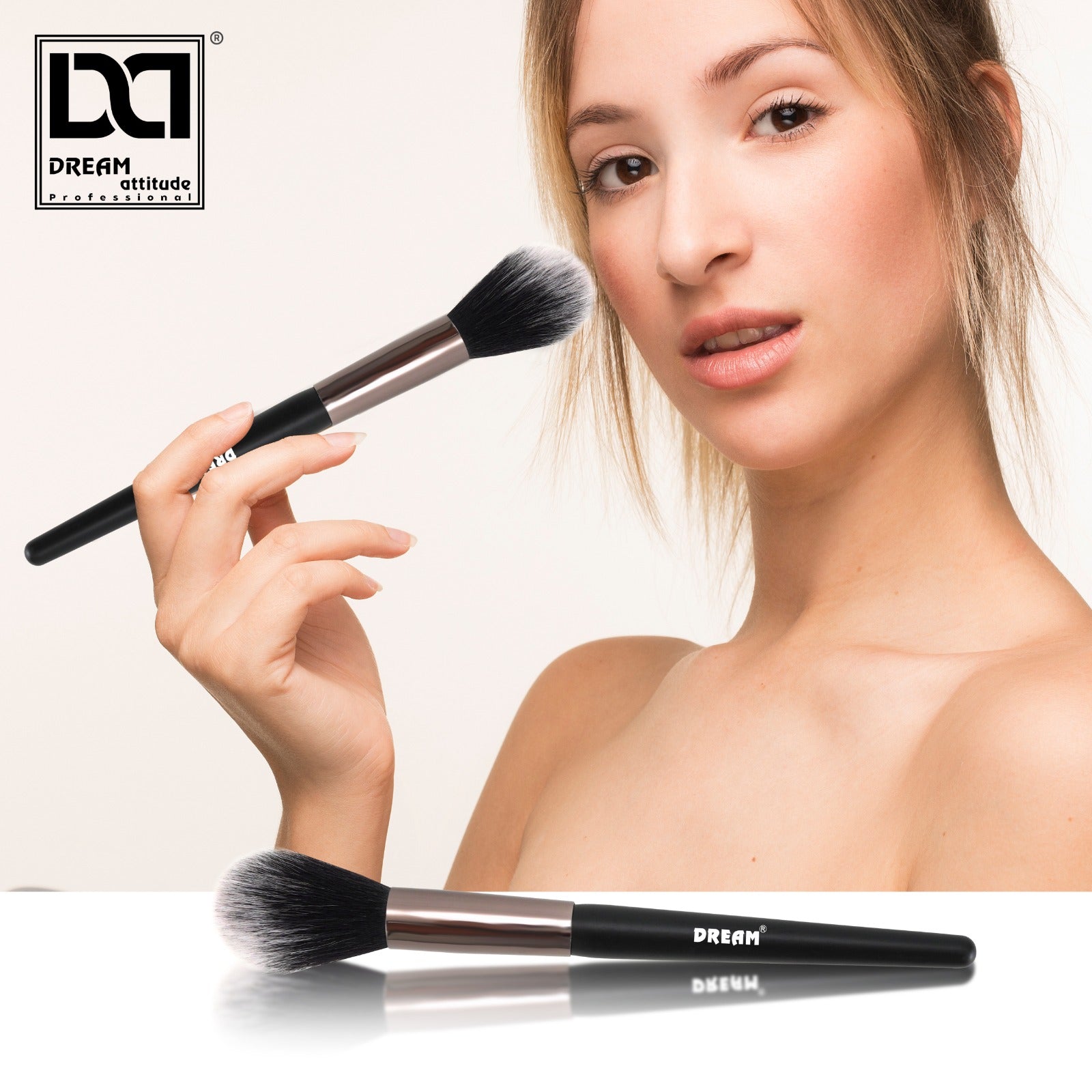 Luxe Glow: Unveil Radiance with the DREAM Attitude Highlighter Brush DA-6 - Image 3 - DREAM Attitude