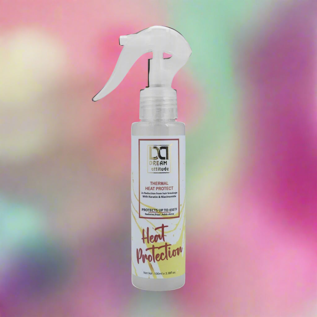 Thermal Heat Protect Spray | Protects Hair Up to 450°F | Reduces Frizz & Adds Shine - Image 14 - DREAM Attitude