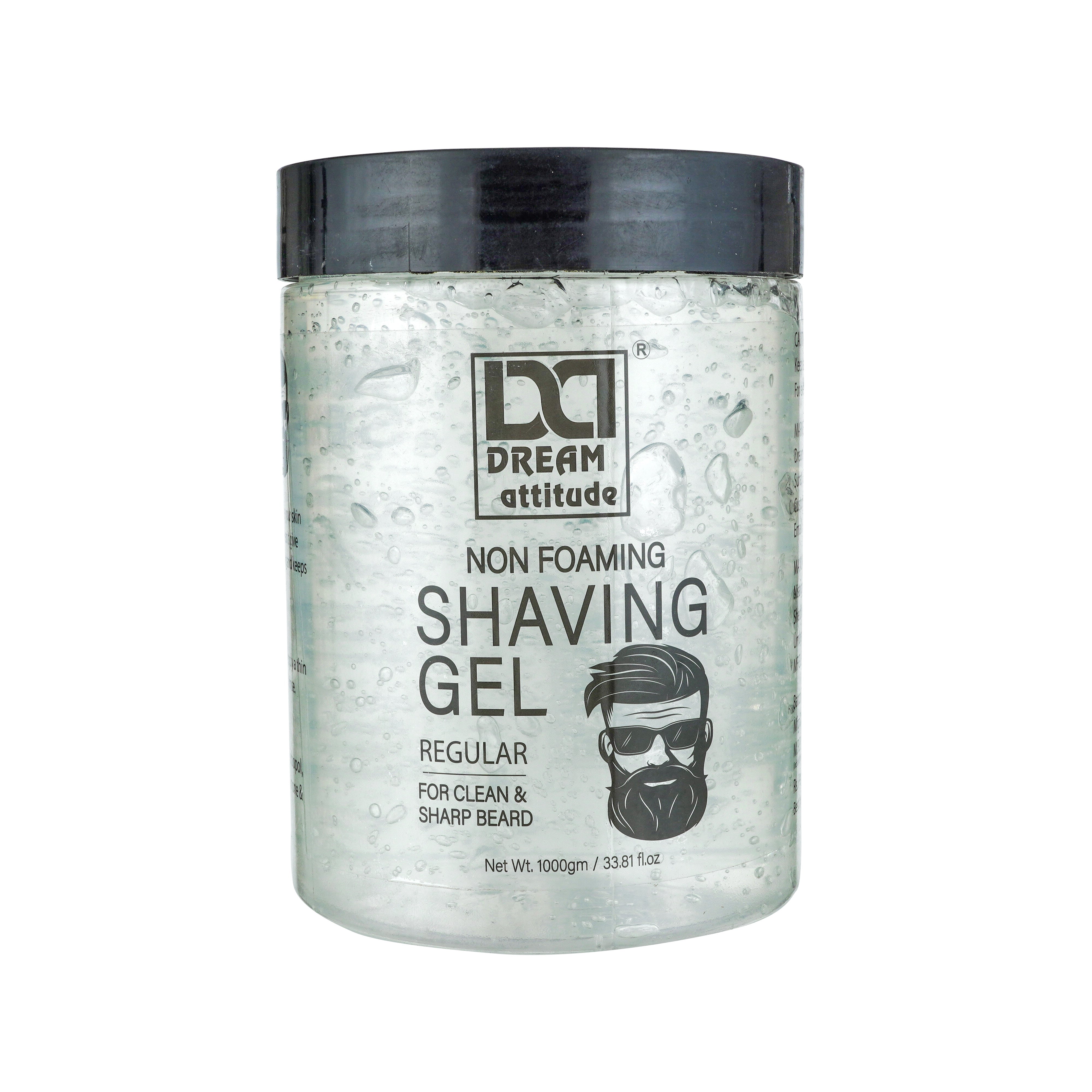 Non-Foaming Shaving Gel – Professional Transparent Gel for a Clean & Sharp Beard - Image 2 - DREAM Attitude
