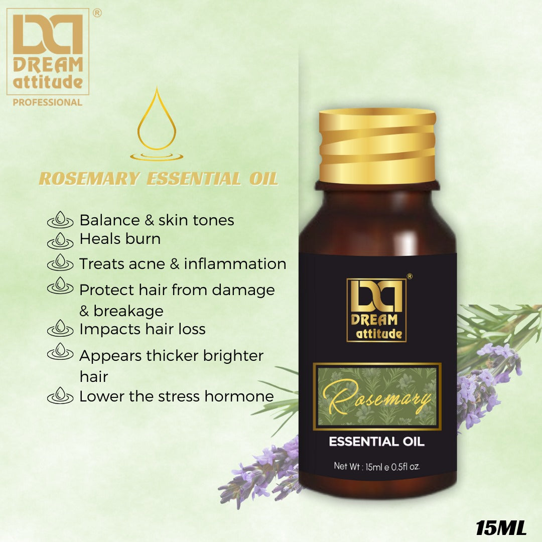Rosemary Essential Oil [15ml] - Image 6 - DREAM Attitude