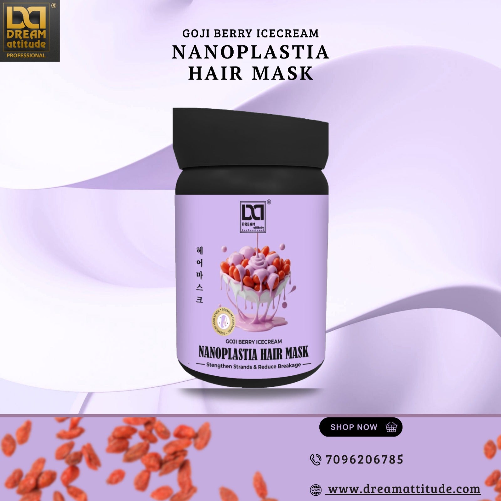 NANOPLASTIA HAIR MASK - Image 4 - DREAM Attitude