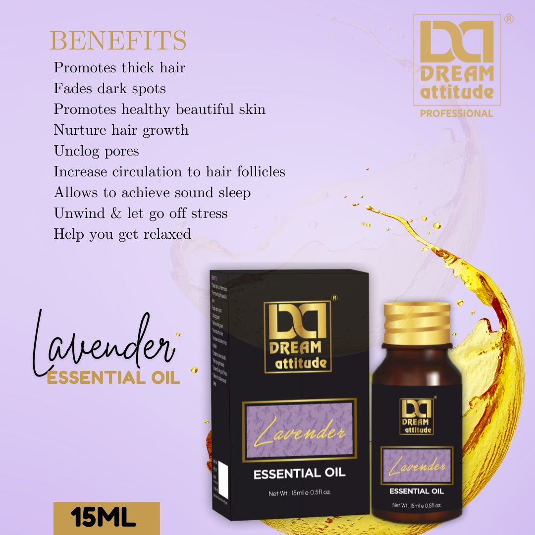 Lavender Essential Oil [15ml] - Image 3 - DREAM Attitude