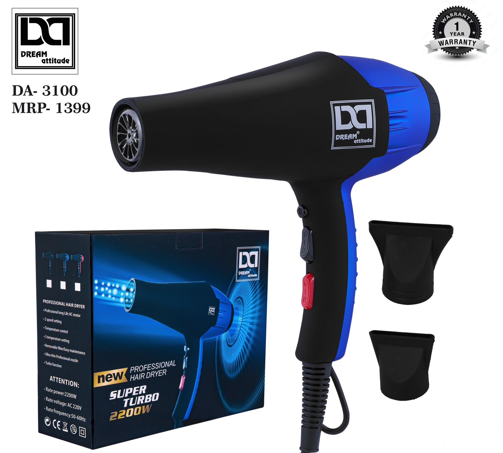 Elevate Pro Styling with the Hair Dryer 3301 - Image 5 - DREAM Attitude