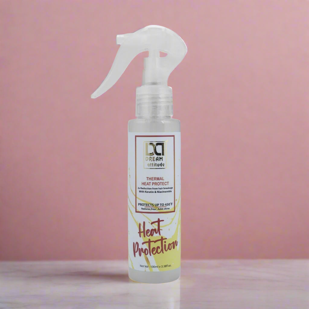 Thermal Heat Protect Spray | Protects Hair Up to 450°F | Reduces Frizz & Adds Shine - Image 23 - DREAM Attitude