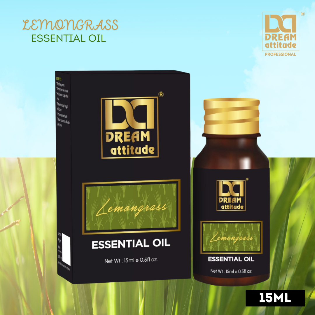 Lemongrass Essential Oil  [15ML] - Image 7 - DREAM Attitude
