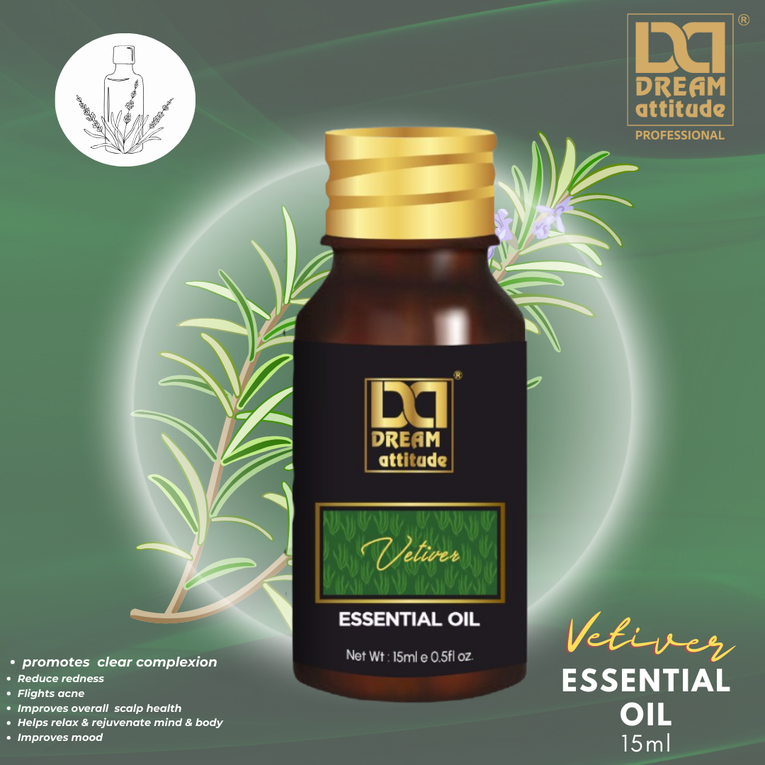 Vetiver Essential Oil [15ML] - Image 9 - DREAM Attitude