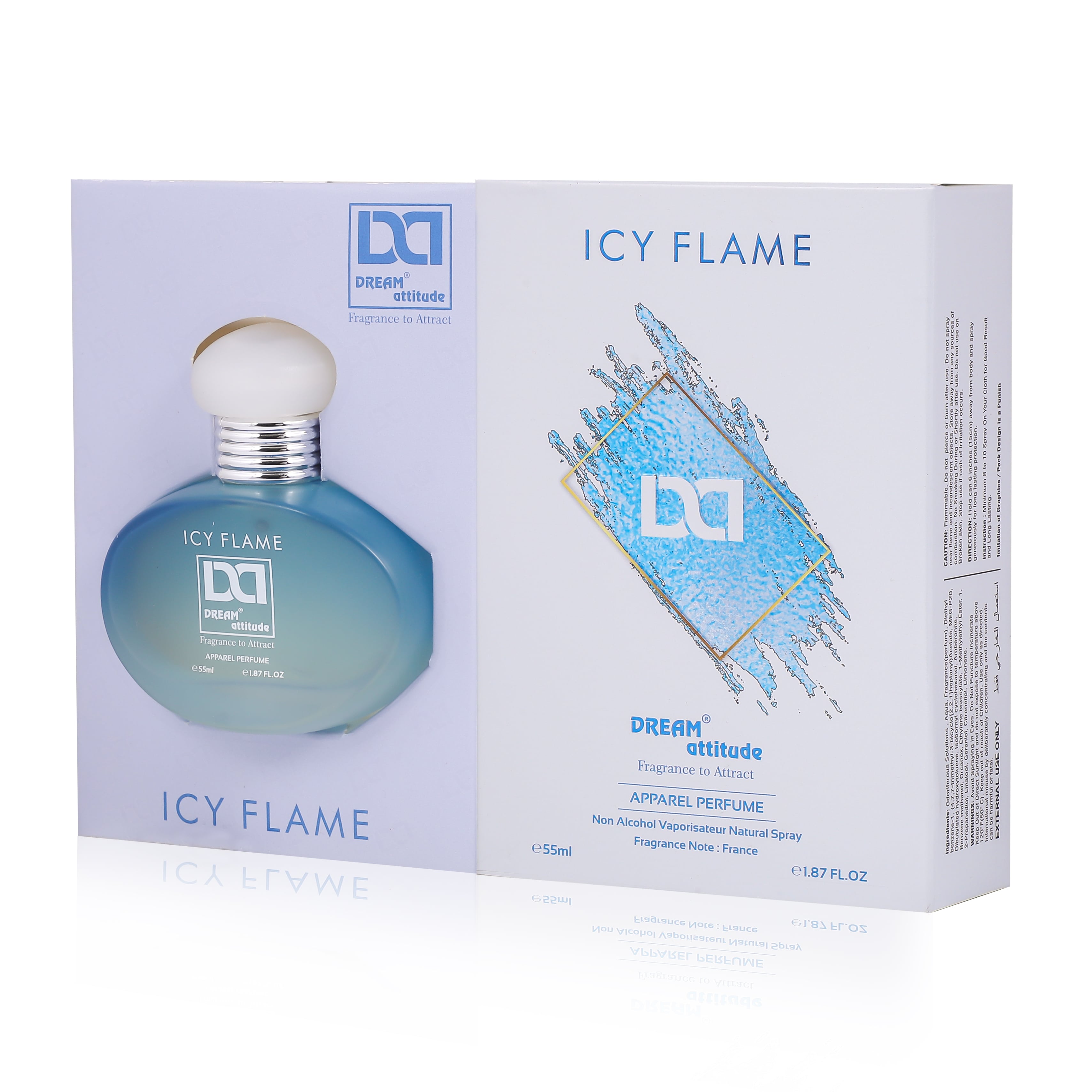 DREAM attitude Icy Flame Perfume: Bold Fusion of Cool and Fiery Sophistication - Image 2 - DREAM Attitude