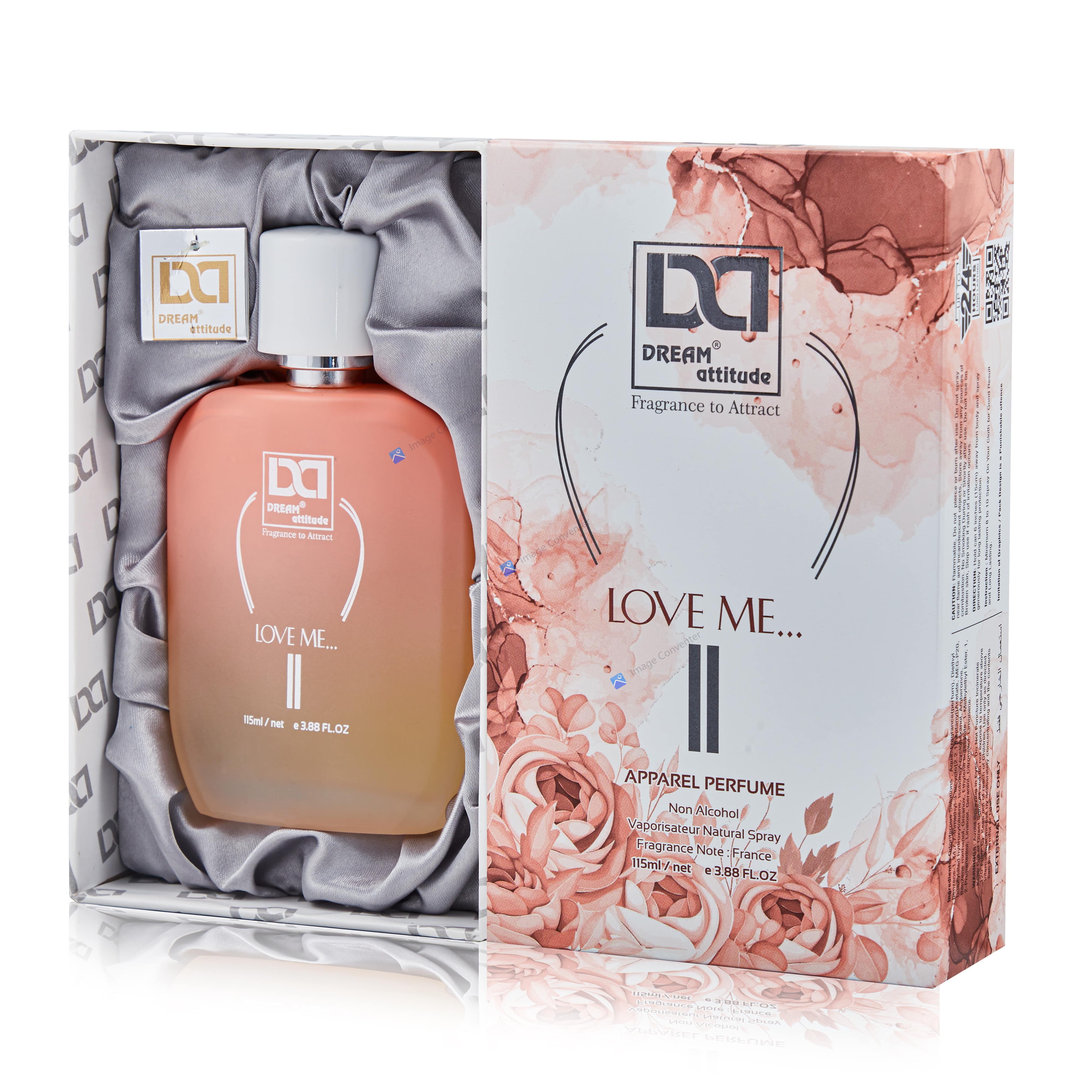 DREAM attitude Love Me Perfume: Romantic Fragrance for Passionate Moments