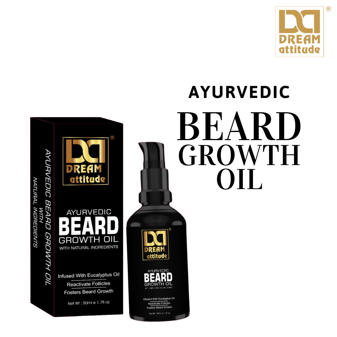 Ayurvedic Beard Oil [50ml] - Image 3 - DREAM Attitude