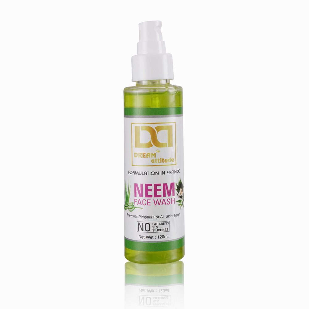 Dream Attitude Neem Facewash - Natural Power for Clear Skin [120ml]