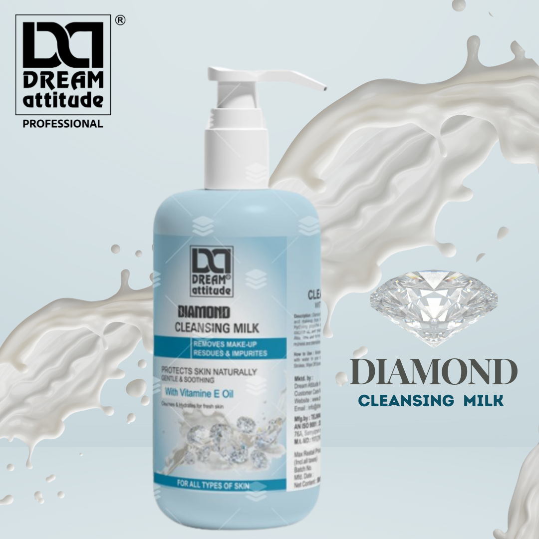 DIAMOND CLEANSING MILK [900ML] [500ML] - Image 5 - DREAM Attitude