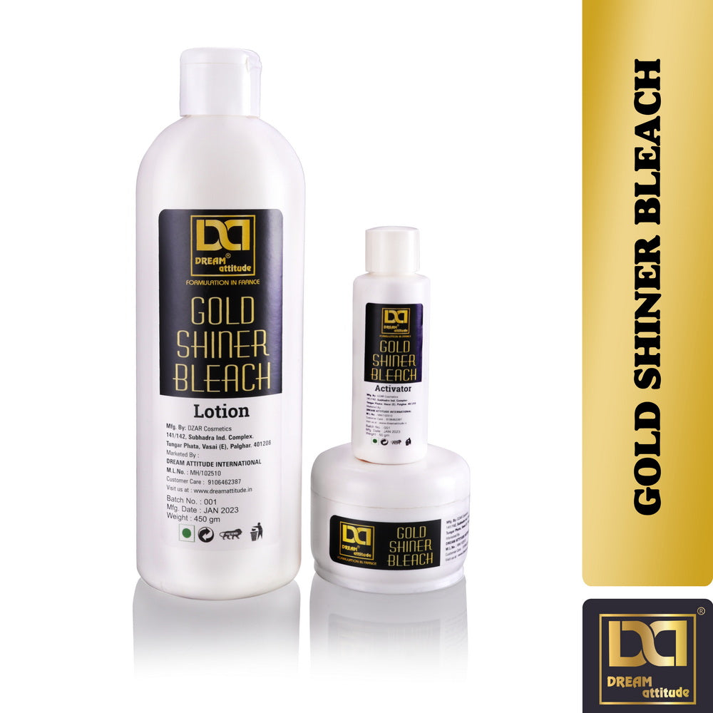 Enhance Natural Beauty with GOLD SHINER BLEACH by DREAM attitude [600GM] [250GM] [40GM] - Image 3 - DREAM Attitude