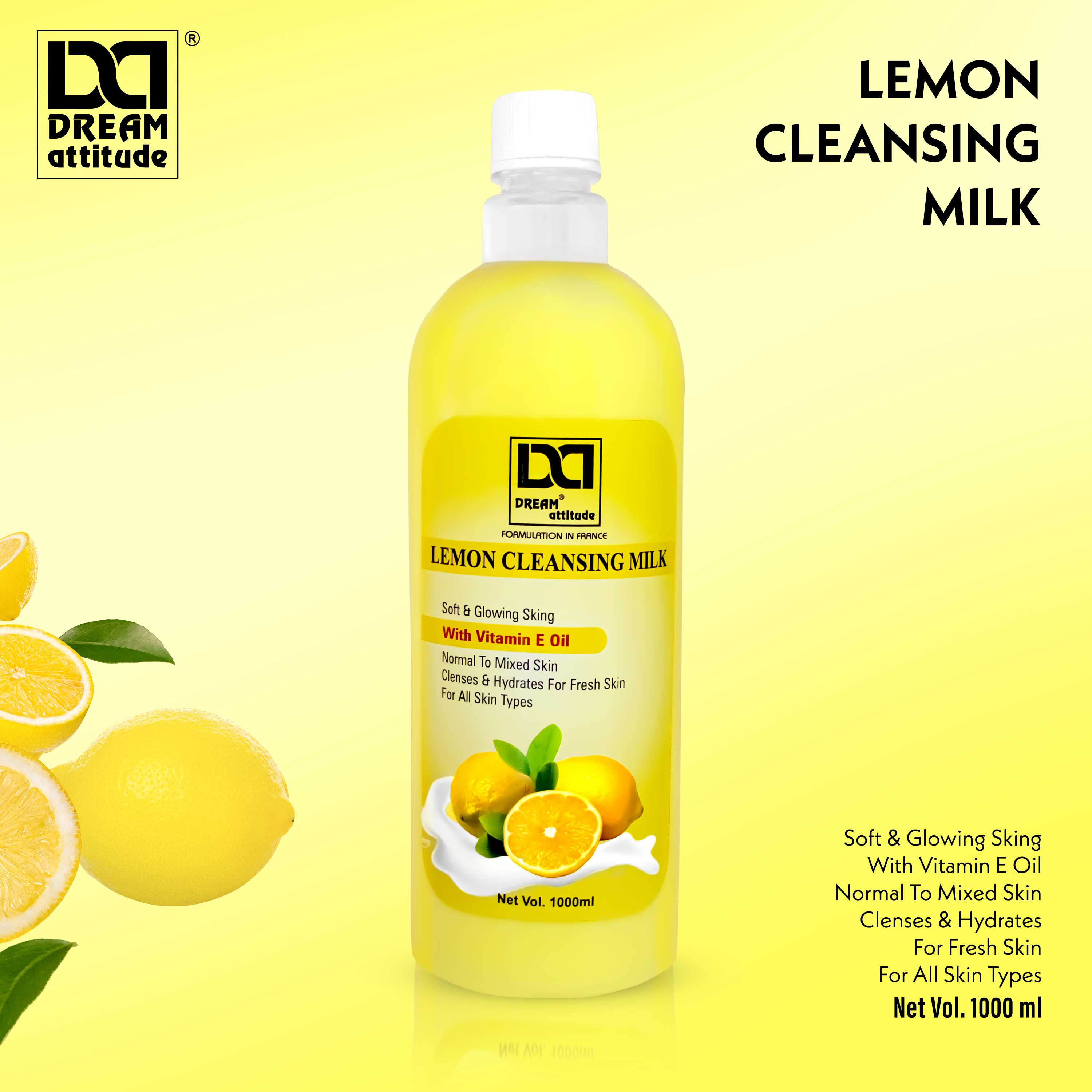 Lemon Cleansing Milk [900ML]  [500ML] - Image 6 - DREAM Attitude