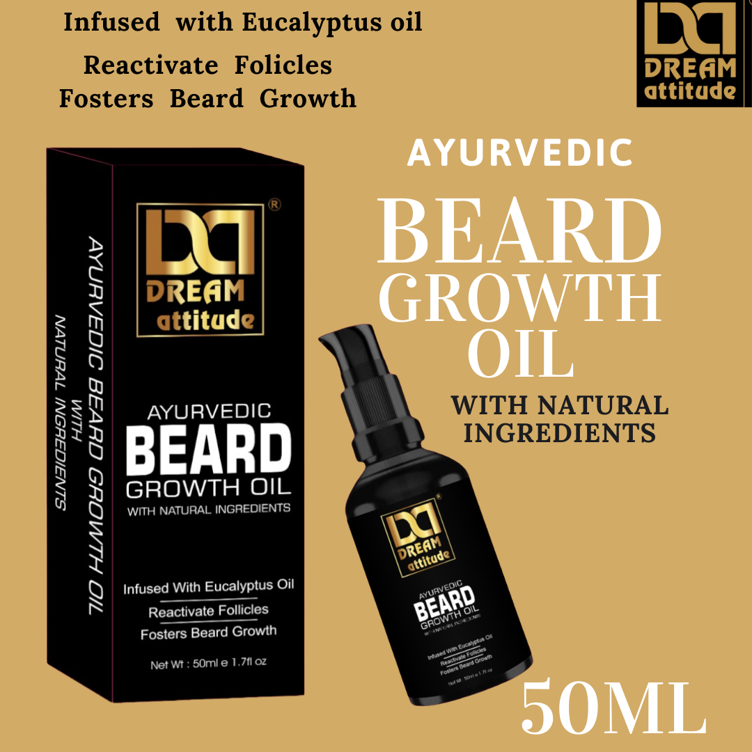 Ayurvedic Beard Oil [50ml] - Image 4 - DREAM Attitude