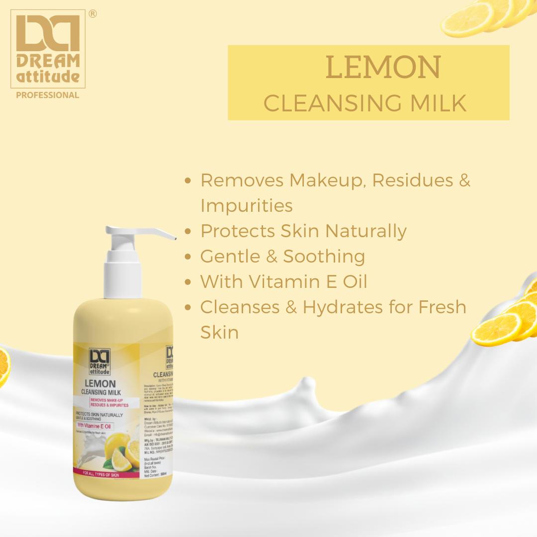 Lemon Cleansing Milk [900ML]  [500ML] - Image 13 - DREAM Attitude