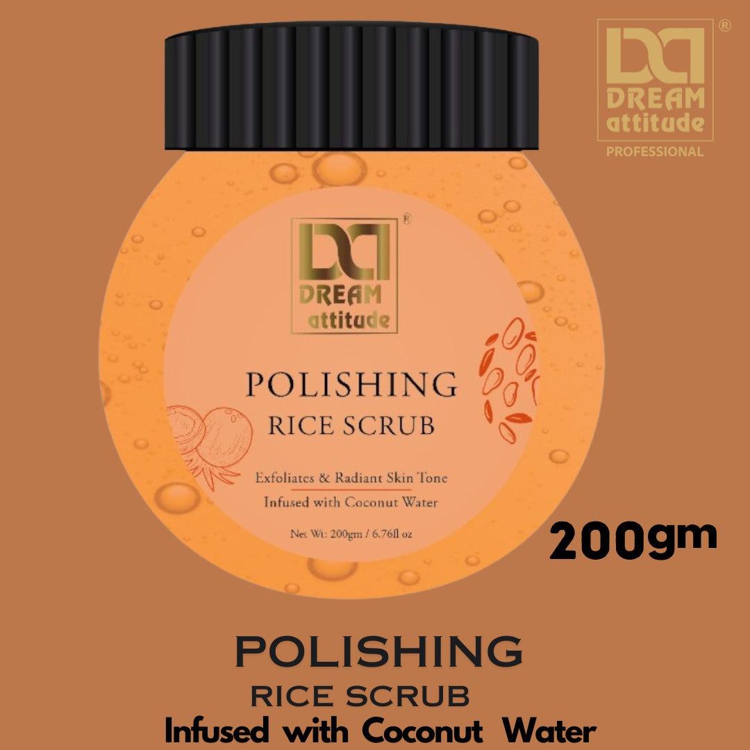 polishing rice scrub [200gm] - Image 2 - DREAM Attitude